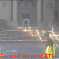 Formed Steps At ETSU